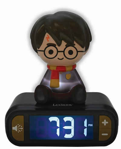 Lexibook® Kinderwecker Harry Potter Wecker mit 3D Nachtlicht-Figur besonderen Klingeltönen