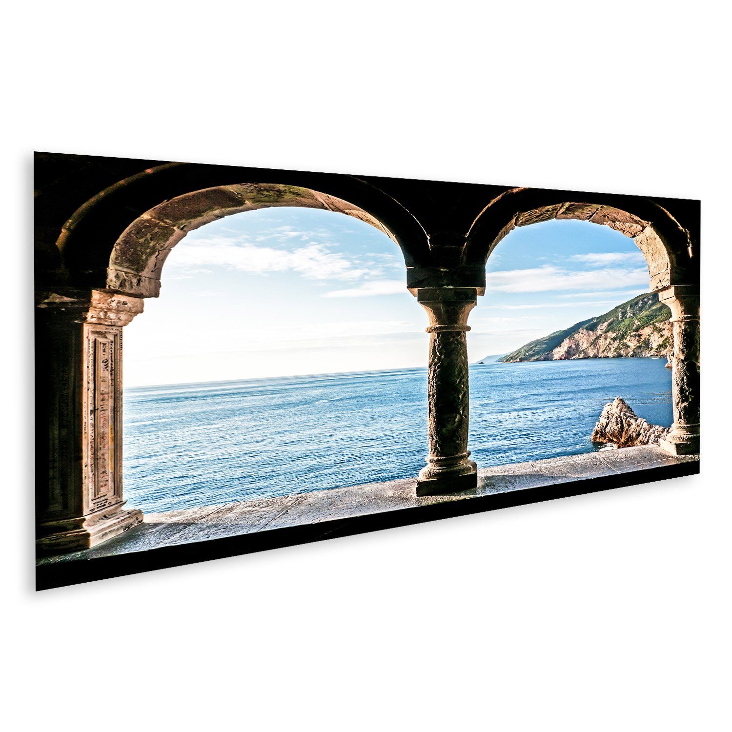 Leinwandbild Bild auf Leinwand Portovenere Wandbild Poster Kunstdruck Bilder