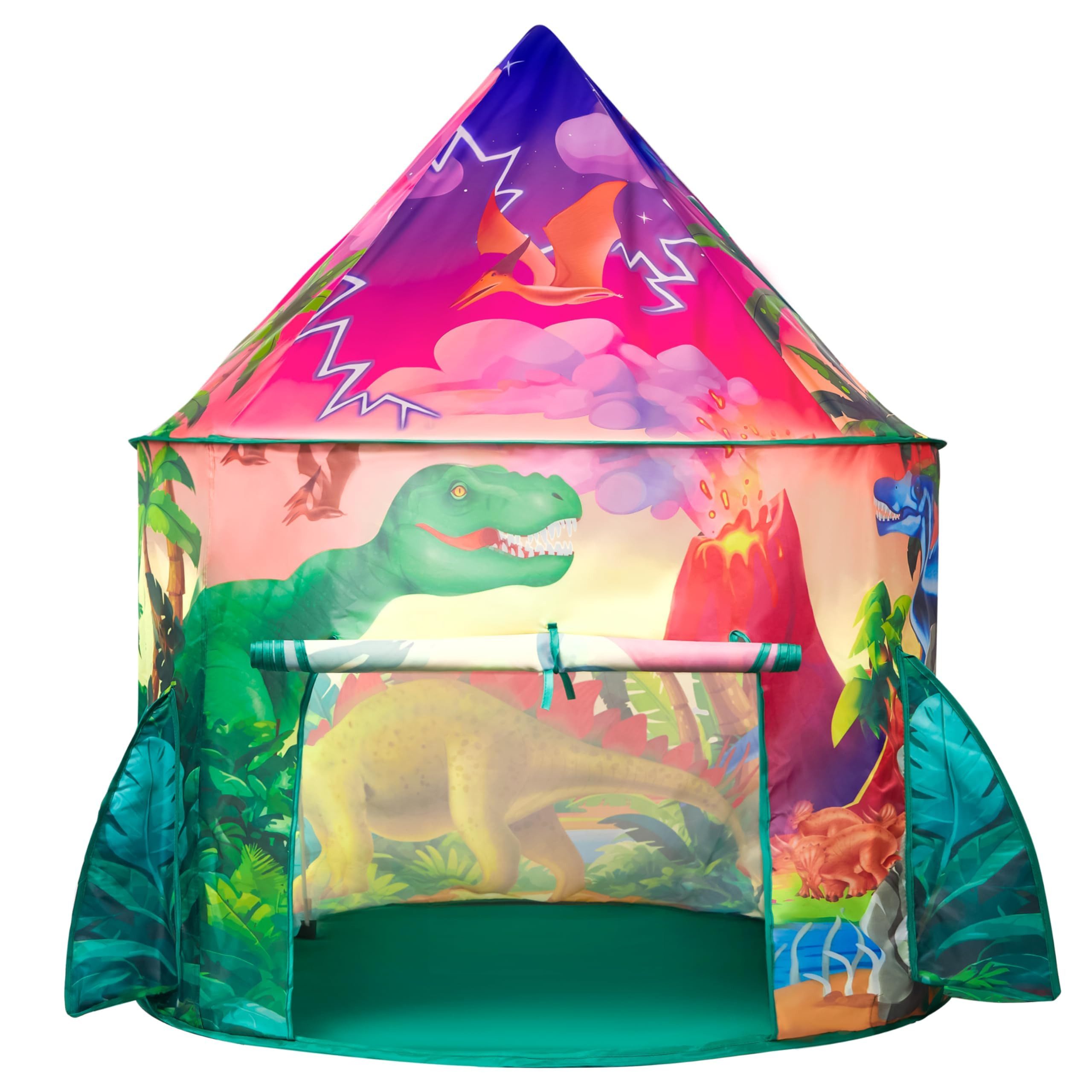 JOYIN Spielzelt JOYIN Dinosaur Kinderzelt für Drinnen Spielzelt Pop up Spielzelt
