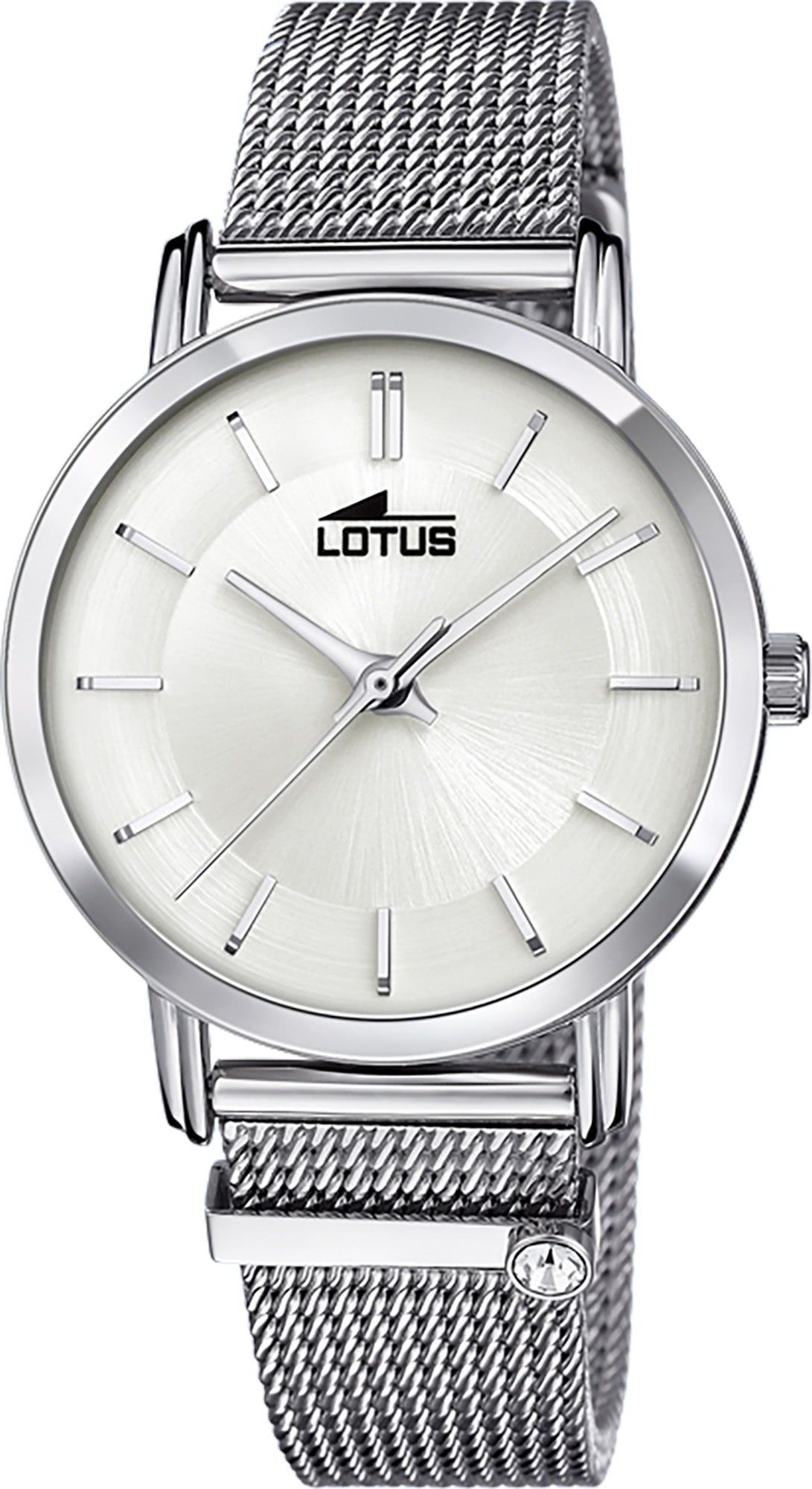 Damen Uhren Lotus Quarzuhr UL18737/1 Lotus Damen Armbanduhr Trendy 18737/1, Damenuhr rund, mittel (ca. 33mm), Edelstahl, Edelsta