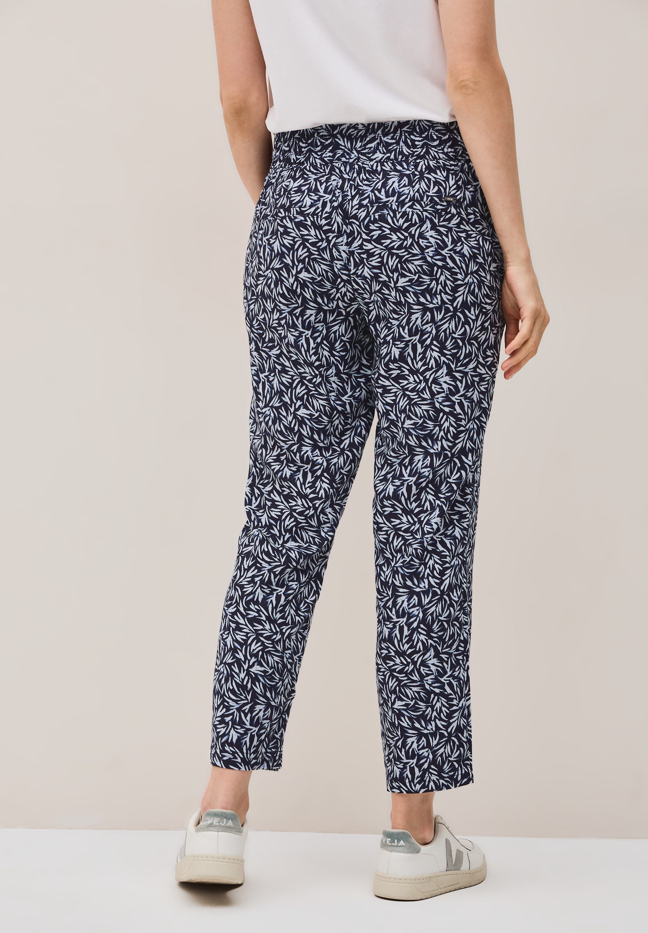 CECIL Stoffhose CHELSEA Sommerhose mit floralem Allover-Print günstig online kaufen