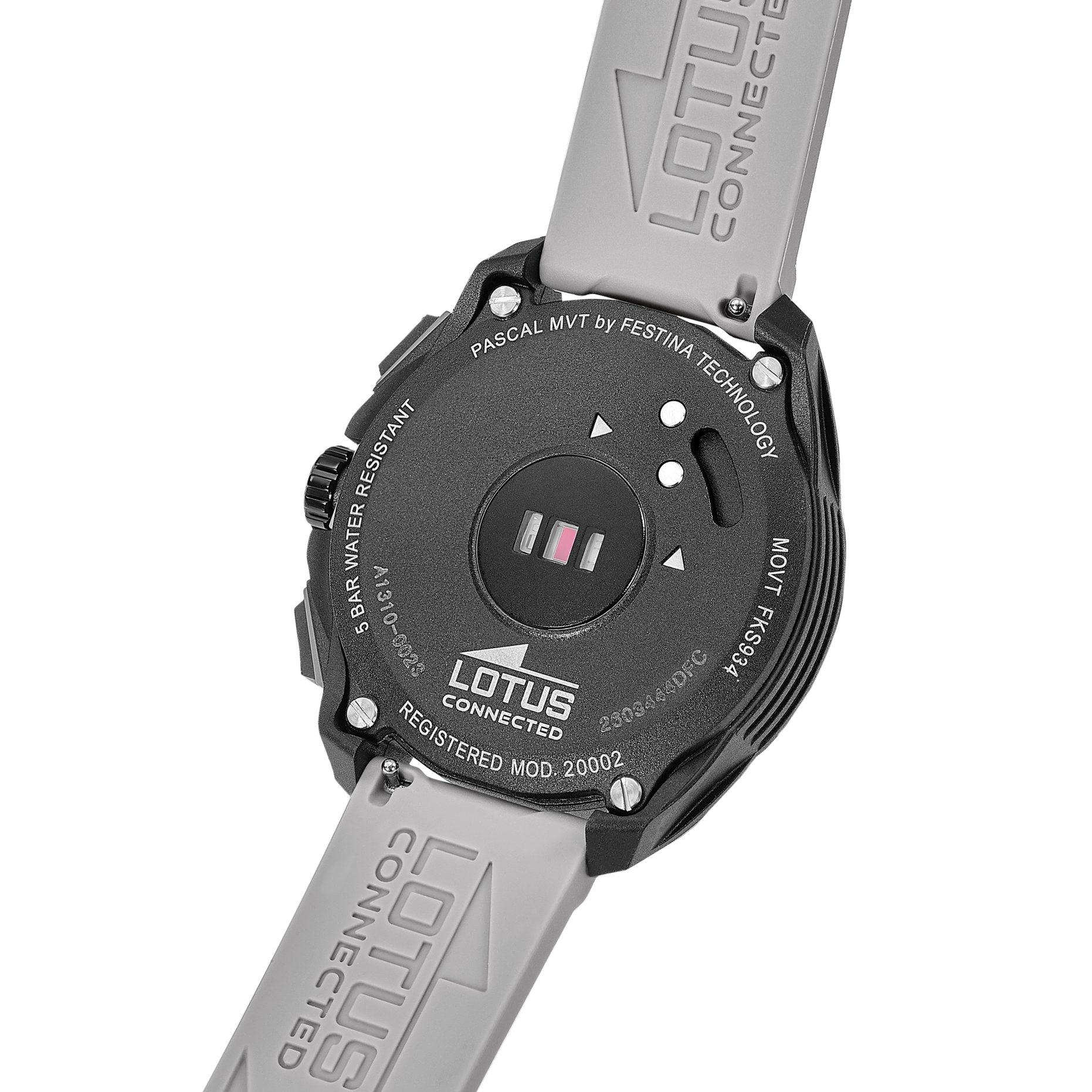 Lotus Connected Full D Smartwatch, Armbanduhr, Herrenuhr, Bluetooth, Kamera-Fernbedienung, Schrittzähler
