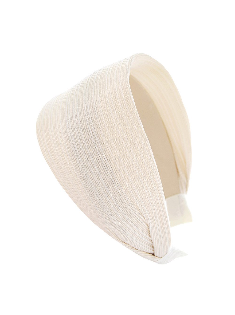 axy Haarreif Breiter Haarreif aus Plissiertem Stoff Wunderschönes Design, Damen Breiter Haarreif Haarband Haarreifen
