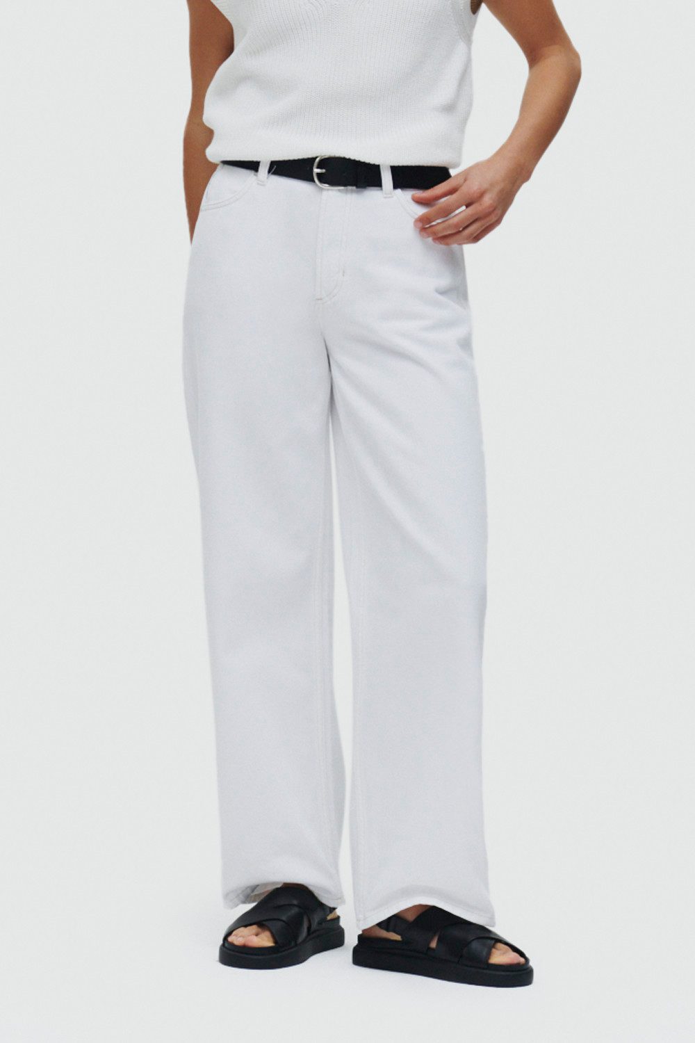 Marc O'Polo DENIM Weite Jeans Tomma günstig online kaufen