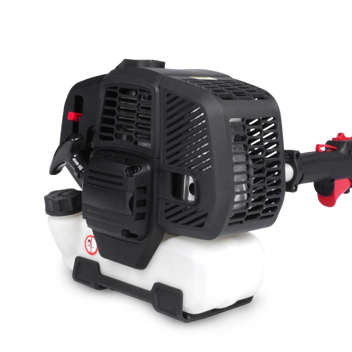 BRAST Benzin-Motorsense Multitool 3.0 PS 6 in1 Heckenschere, Hochentaster Rasentrimmer Astsäge Freischneider 52ccm
