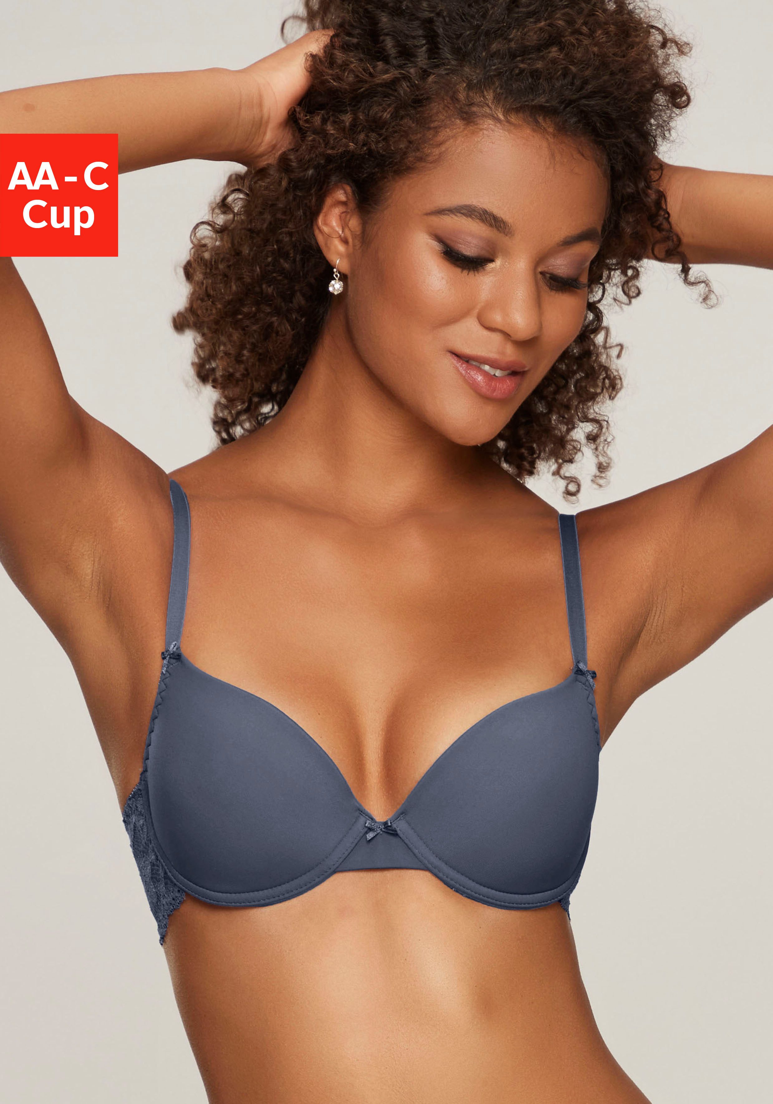 Nuance Schalen-BH im Rücken aus Spitze, Cups aus Microtouch, Dessous