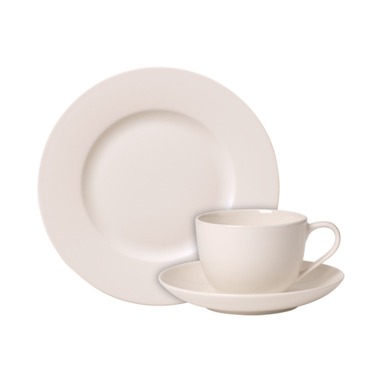 Villeroy & Boch Kombiservice For Me Kaffeeservice 18er Set (18-tlg), Porzellan