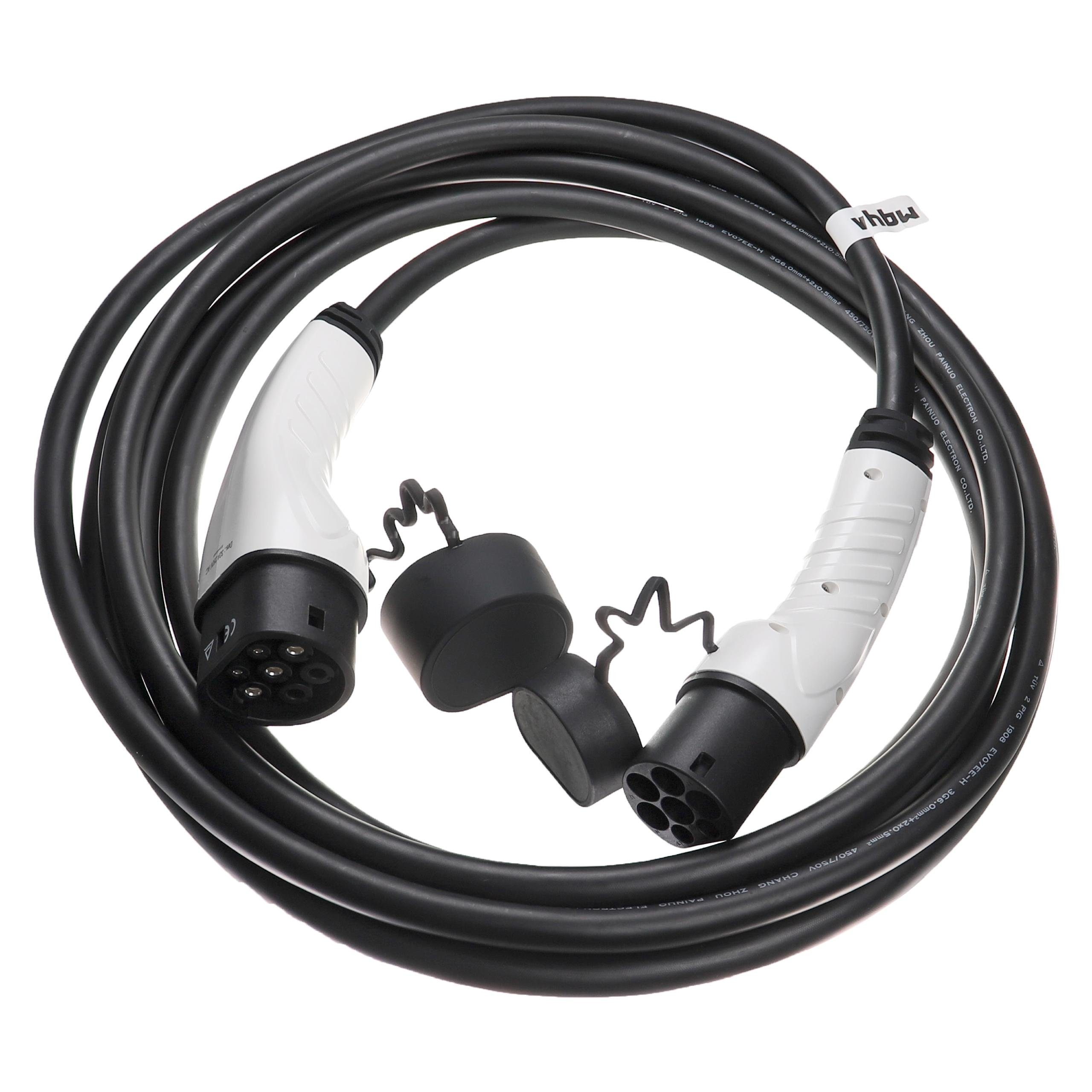 Plug-in-Hybrid für Elektroauto Elektro-Kabel Volkswagen Nissan passend vhbw /