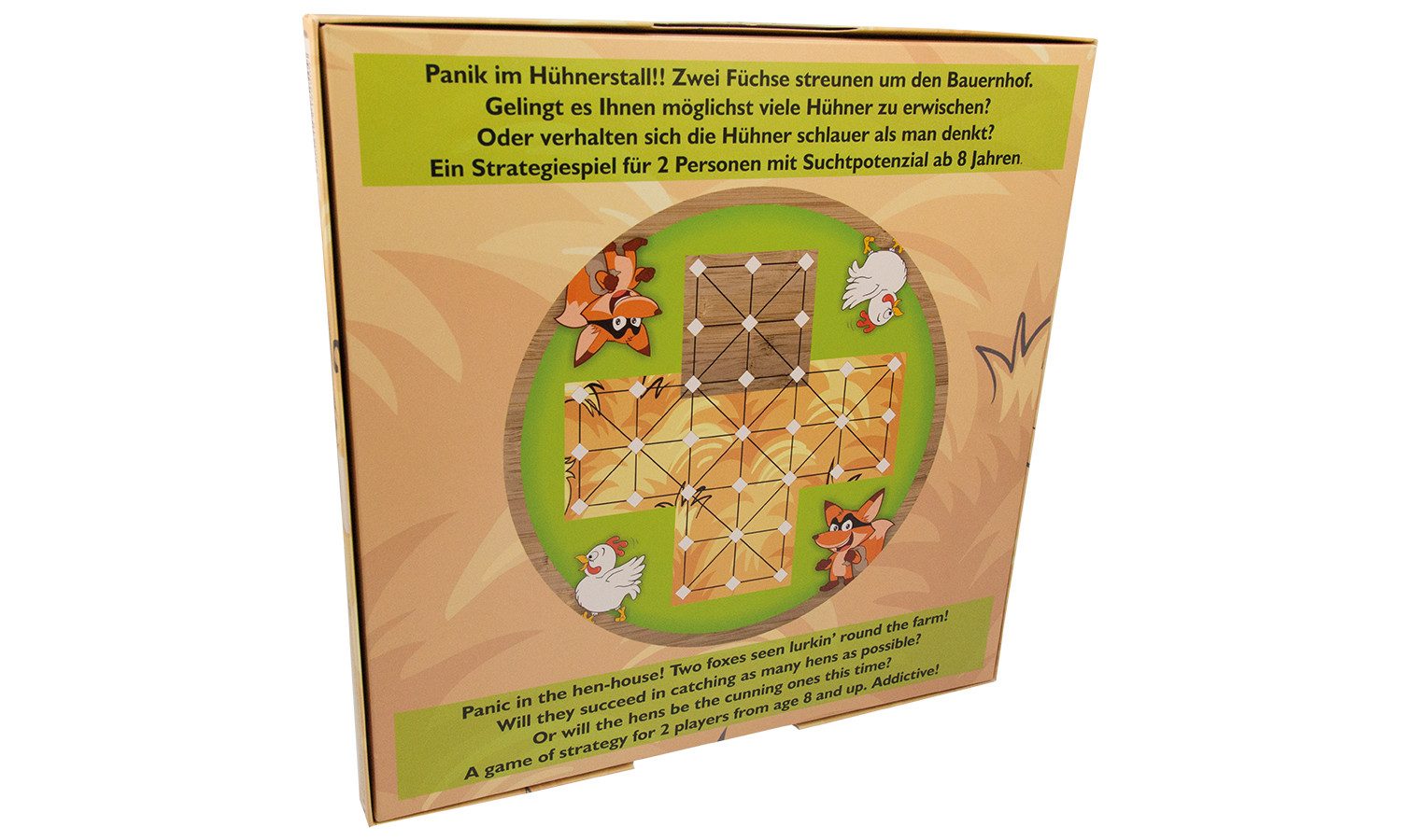 Holzspielerei Spiel Fuchs und Henne