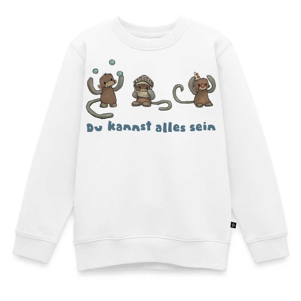 Spreadshirt Sweatshirt Anouk Affi Du Kannst Alles Sein Kinder Premium Pullover (1-tlg)