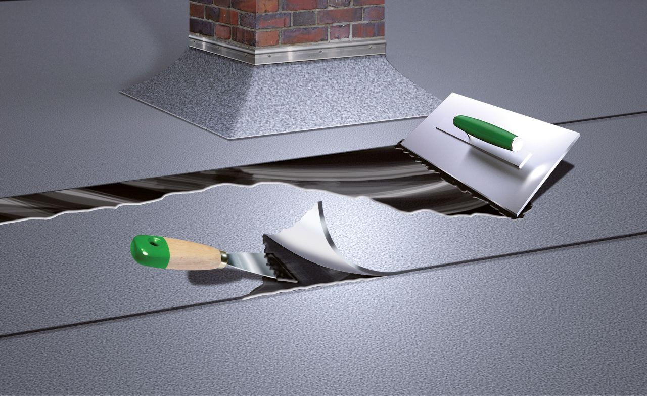 MEM Bauchemie Dichtungsband MEM Bitumen Dach-Abdichtung 12 l