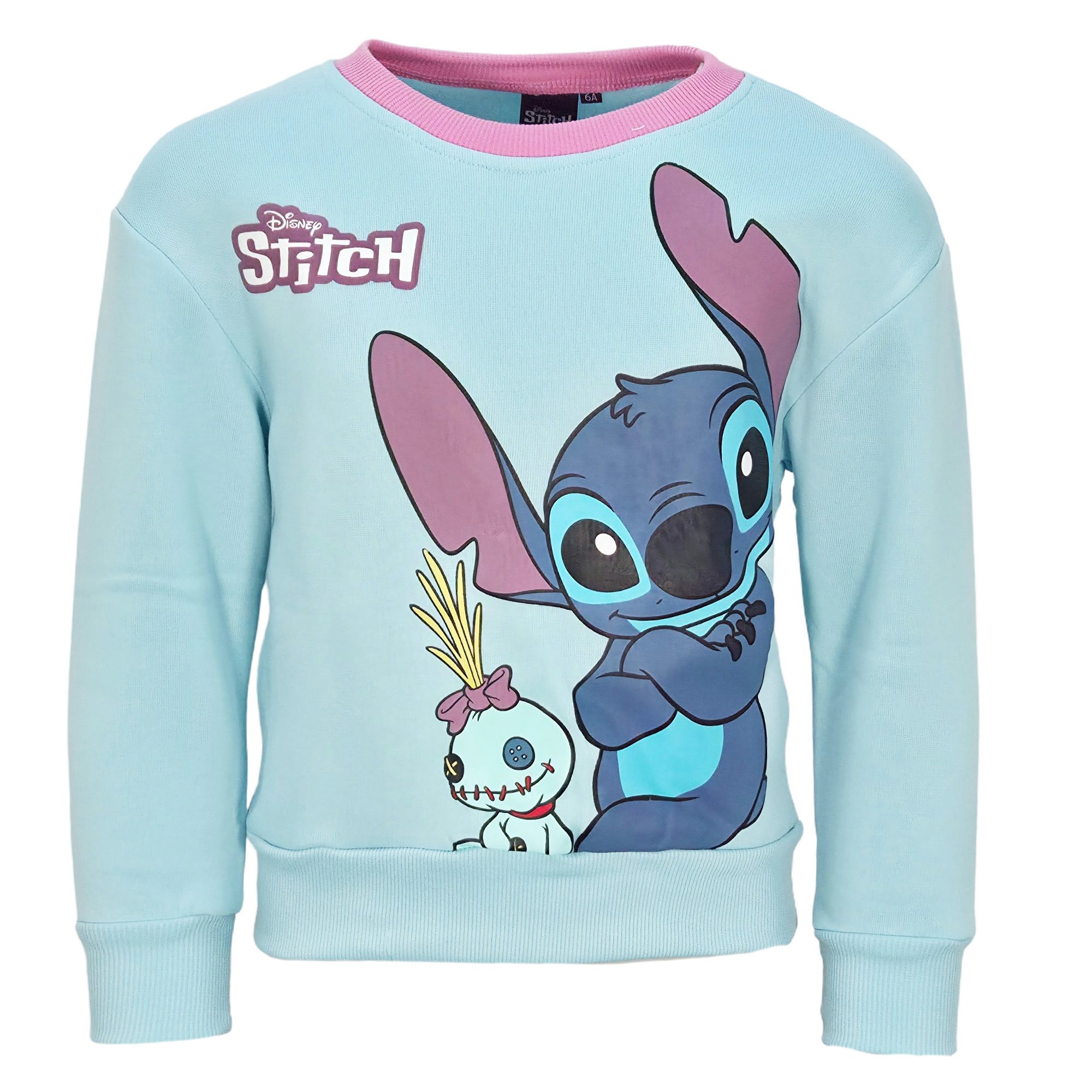 Disney Sweater Disney Lilo und Stitch Kinder Mädchen Sweater Pulli Пуловеры Gr. 92 bis 128