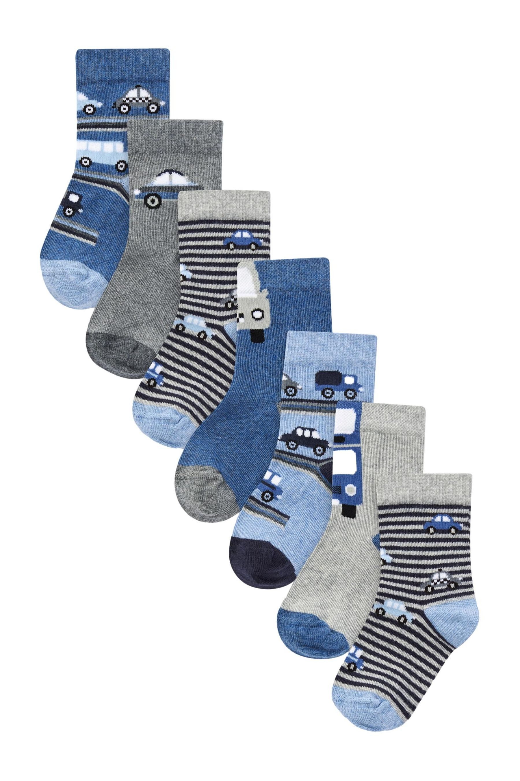 Next Короткие носки Носки mit hohem Baumwollanteil, 7er-Pack (7-Paar)