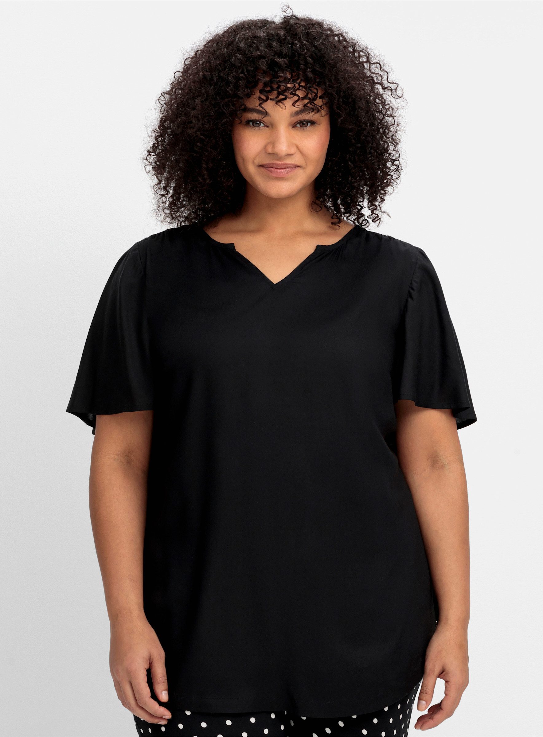 Sheego Klassische Bluse Tunika günstig online kaufen