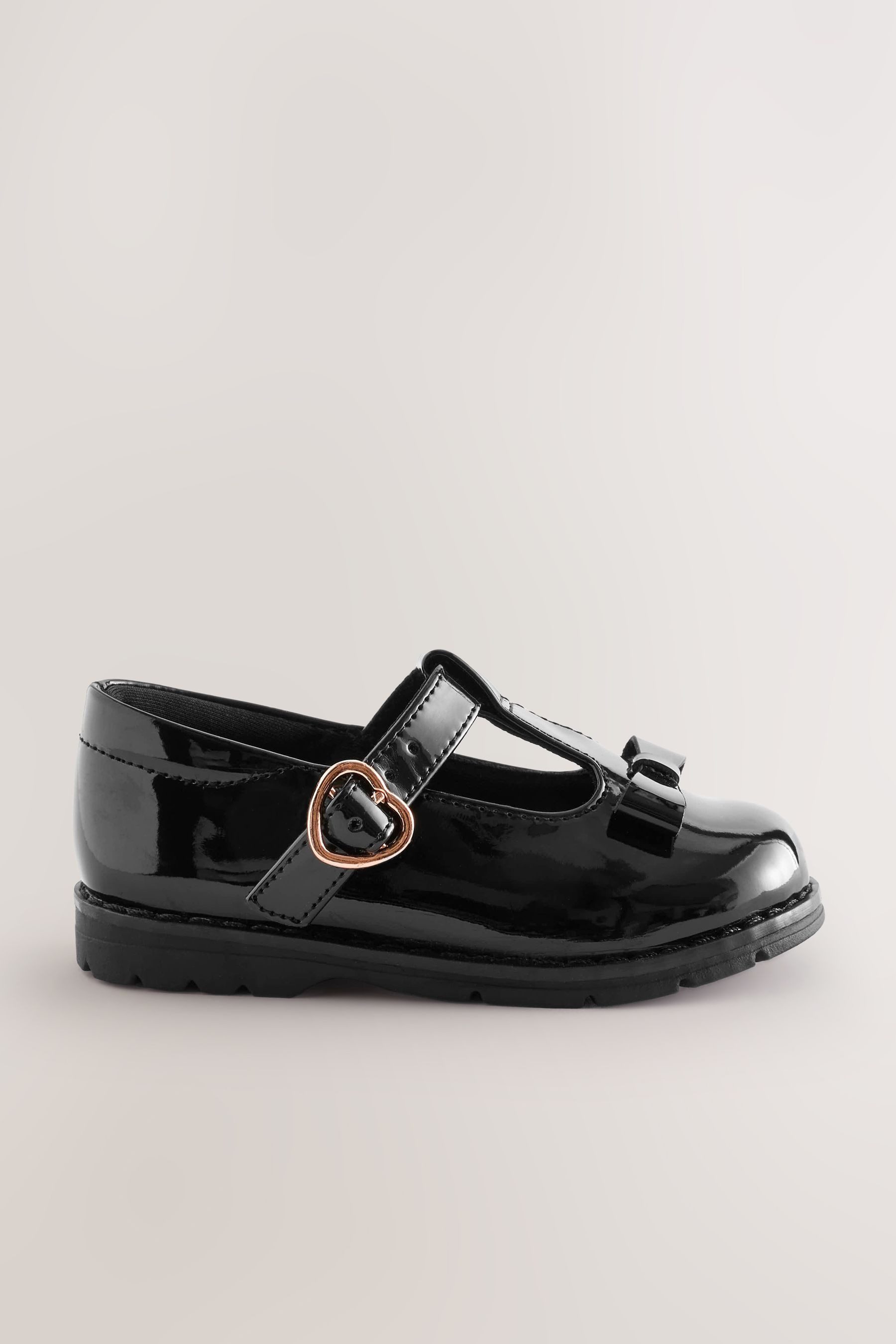 Next Kleinkinder-Schuhe mit T-Steg und Schleife T-Strap-Sandale (1-tlg)