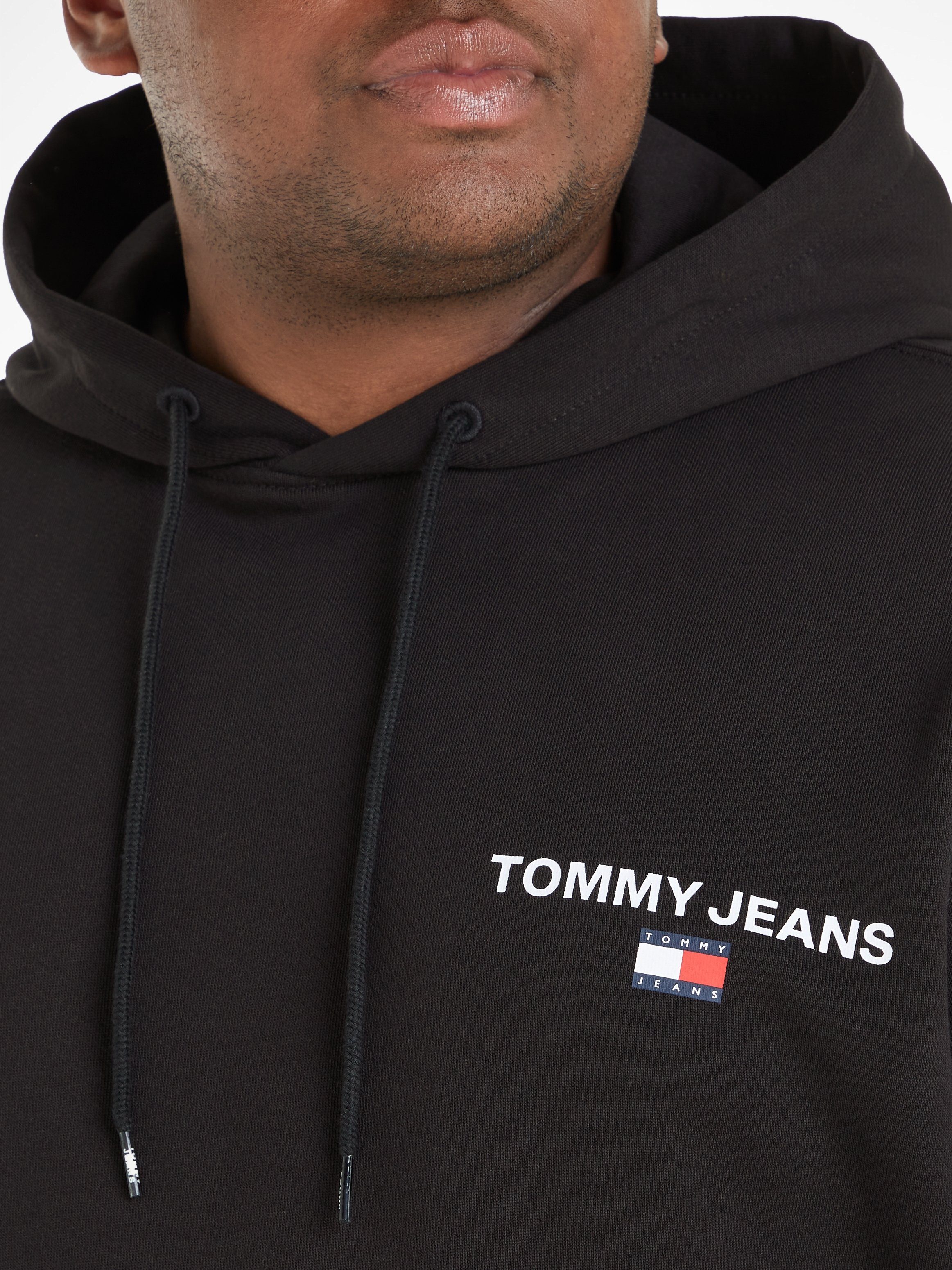 TJM Black REG ENTRY HOOD Jeans Hoodie PLUS Tommy GRAPHIC Plus