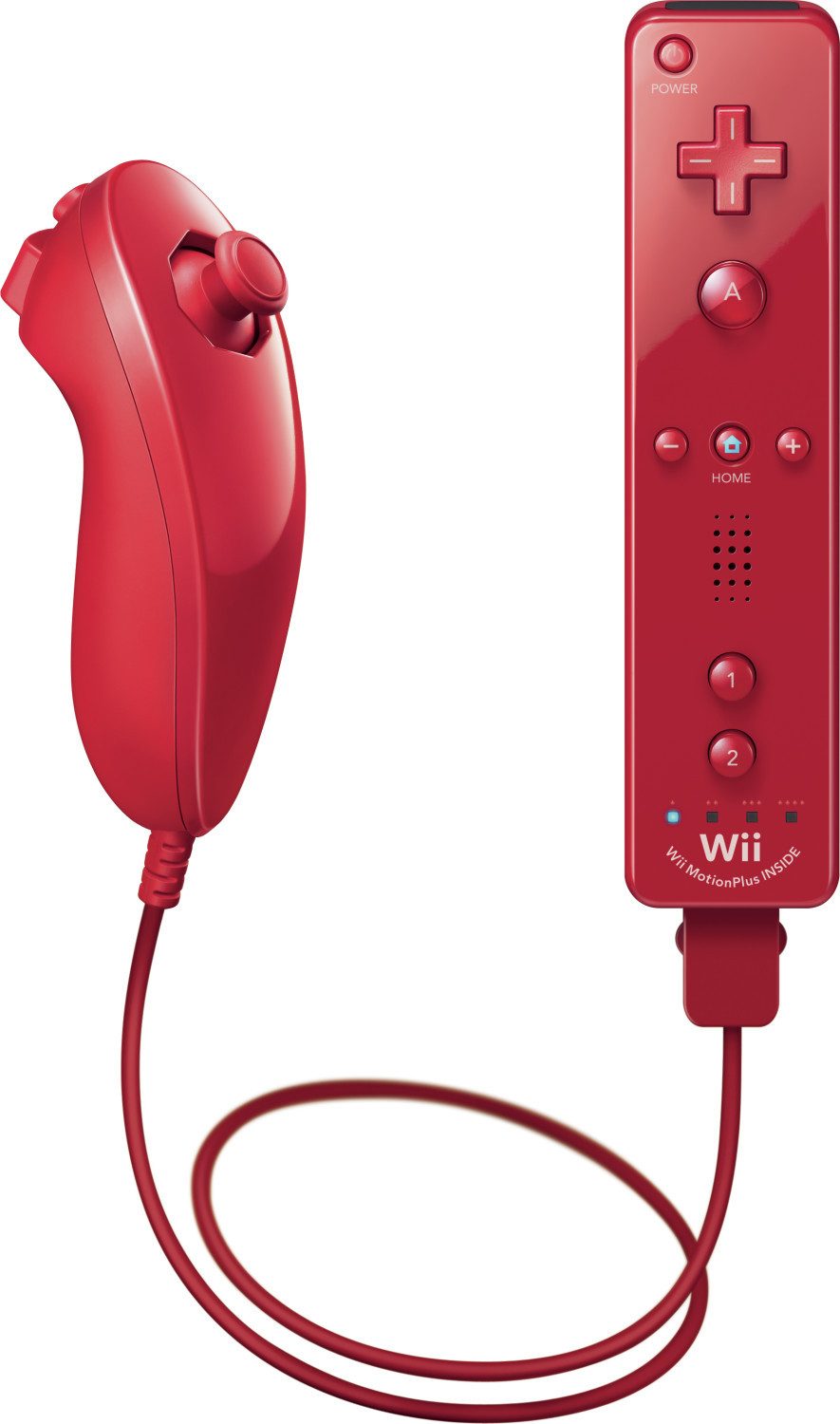 Nintendo Wii Mini [inkl. Remote Plus und Nunchuk] rot