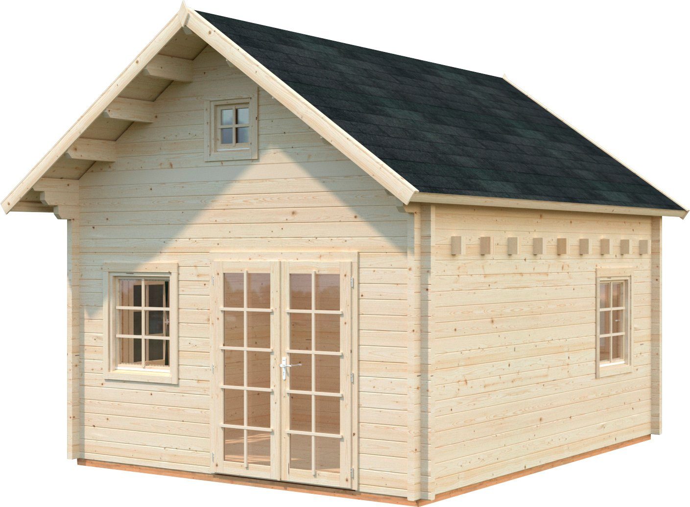 Palmako Gartenhaus Ferienhaus Kendra, BxT: 419x519 cm