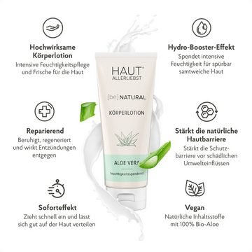 HAUTALLERLIEBST Körperlotion Körperlotion Aloe 200 ml