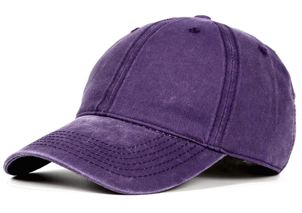 dy_mode Baseball Cap Unisex Baseball Cap in Vintage Washed Look Schirmmütze Sommer mit Belüftungslöcher