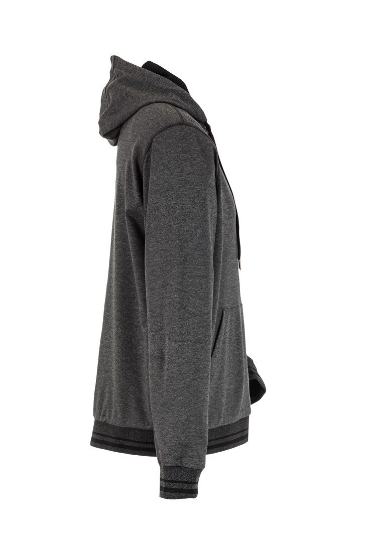 Planam Hoodie PLANAM Herren Match Hoodie OUTDOOR Kapuze Grau