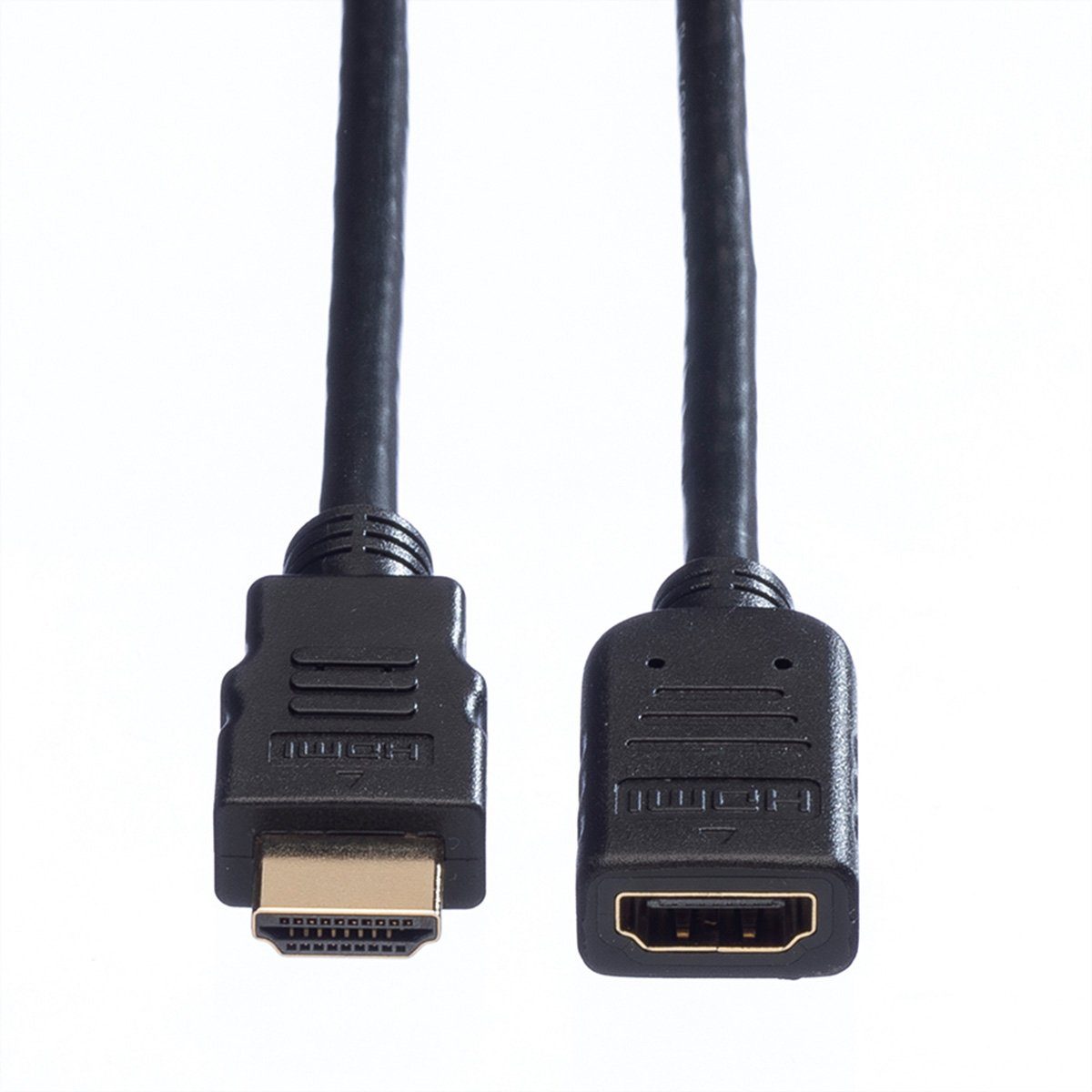 VALUE HDMI High Speed Verlängerungskabel Audio- & Video-Kabel, HDMI Typ A Männlich (Stecker), HDMI Typ A Weiblich (Buchse) (300.0 cm), mit Ethernet, ST-BU – Bild 3 von 4