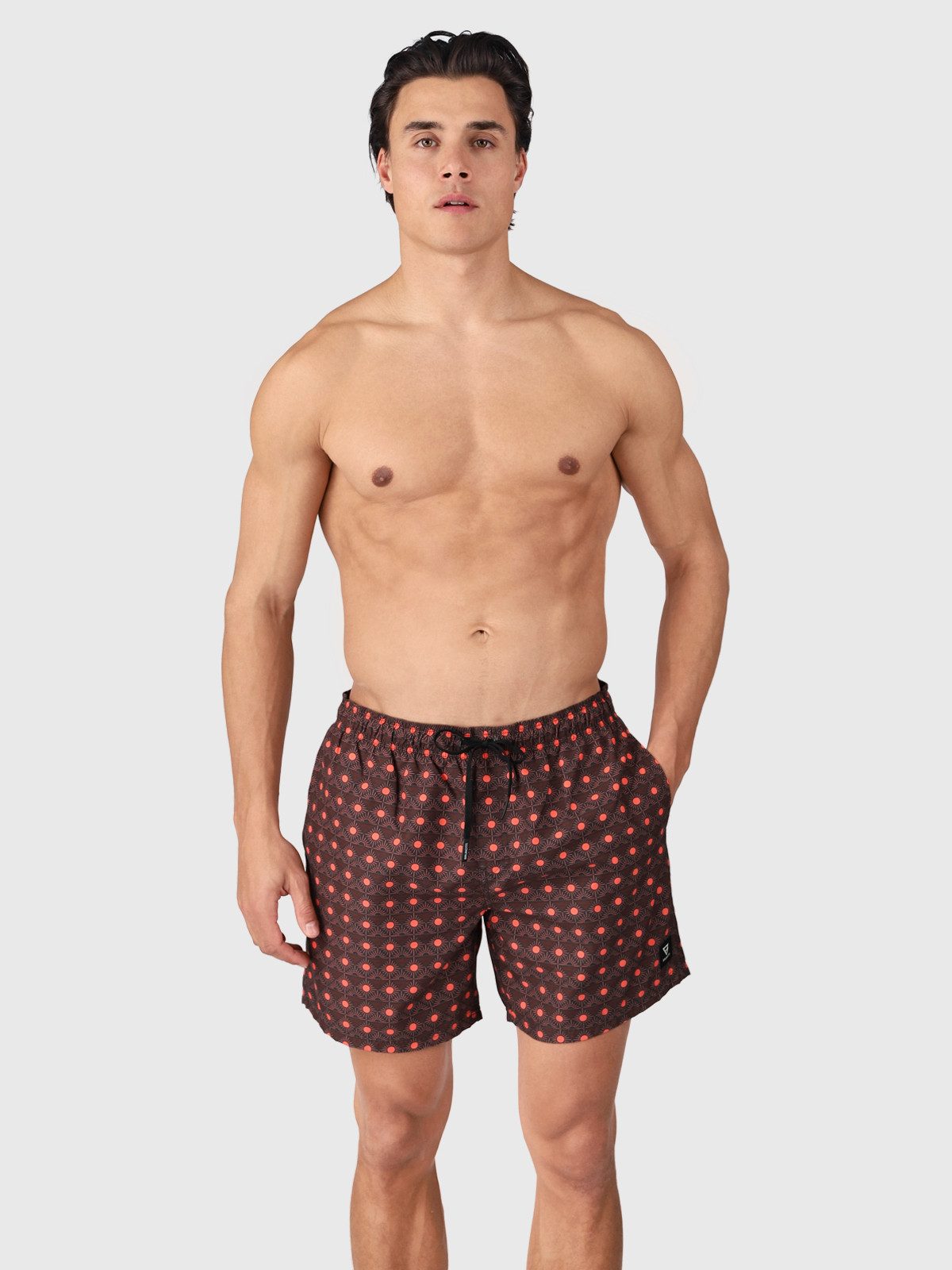 Brunotti Купальные шорты  Cester-Mini Men Swim Shorts MEMORIES OF THE SUN PIRATE BLACK