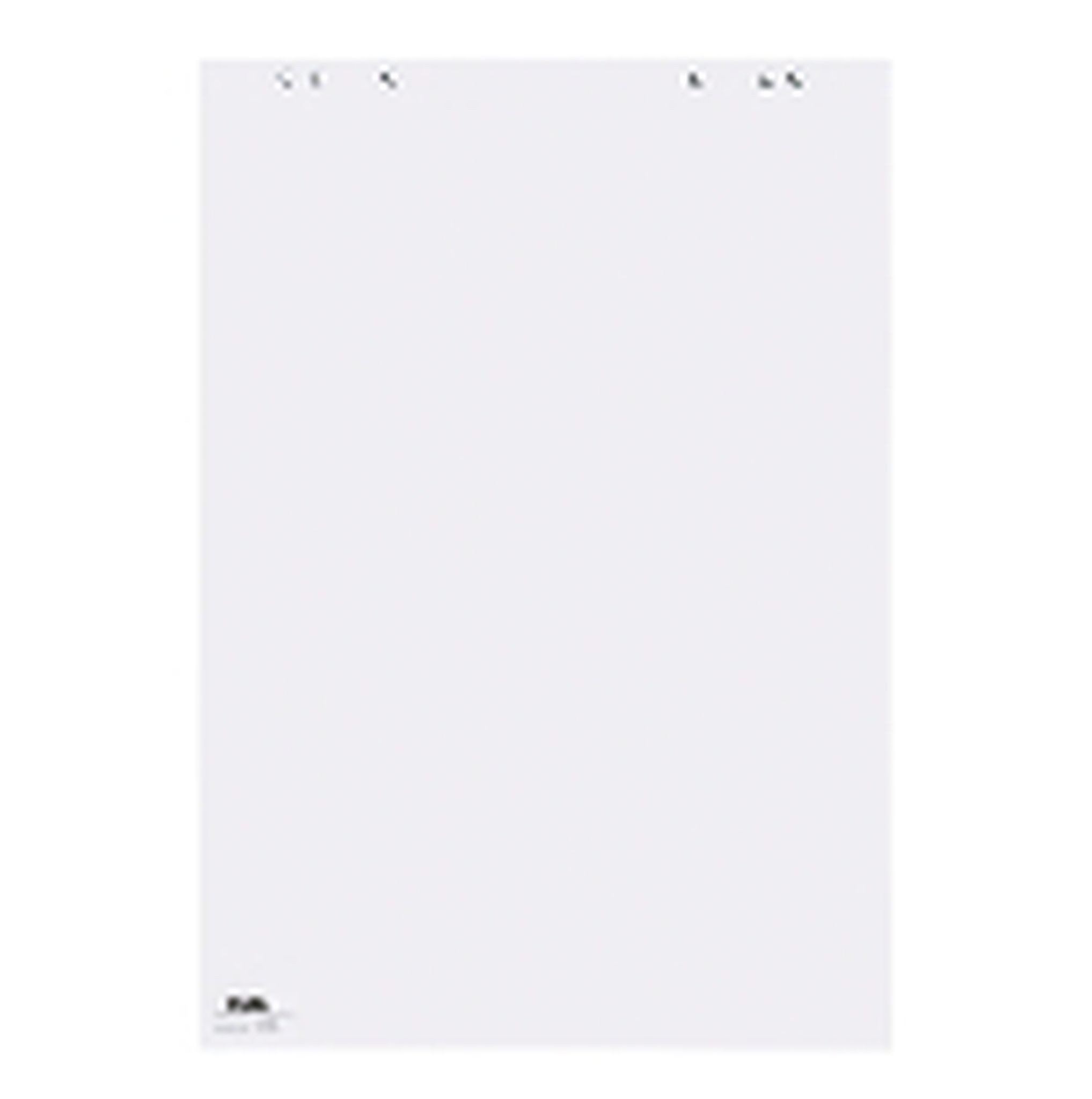 DAHLE Memoboard Dahle Flip-Chart-Block unliniert 68 x99 cm, 20 Blatt 80 g, gerollt