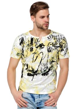 Cipo & Baxx T-Shirt mit coolen Design-Prints