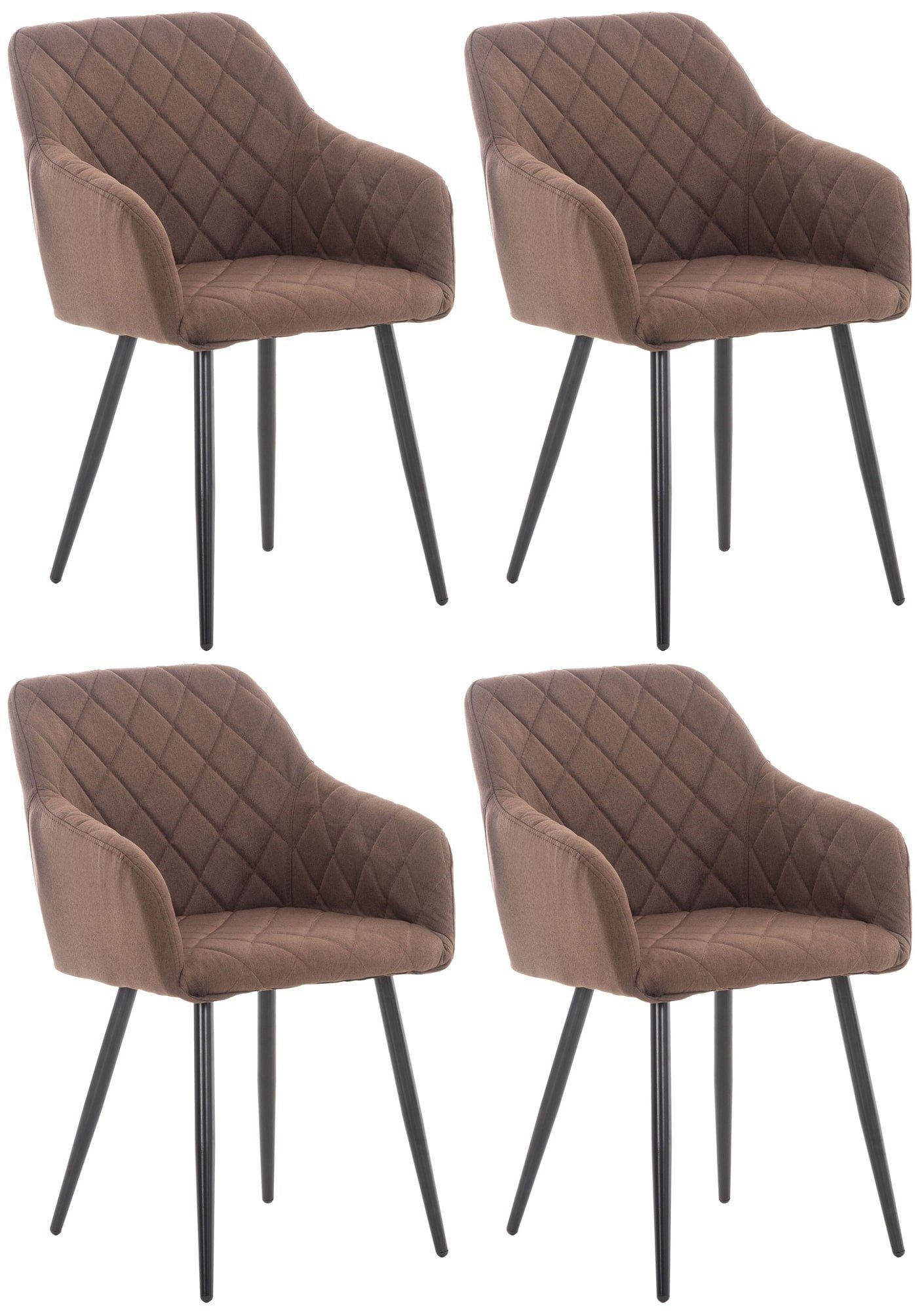 CLP Küchenstuhl Shila (4er Set), Metall, günstig online kaufen