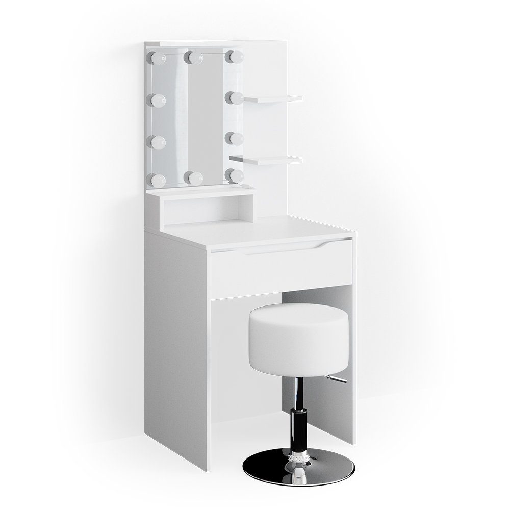 Vicco Schminktisch Ruben, Weiß, 60 cm günstig online kaufen