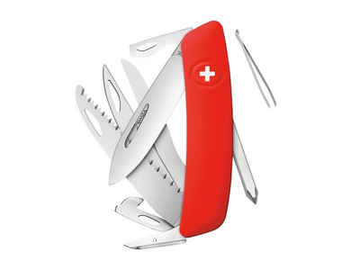 SWIZA Taschenmesser SWIZA Schweizer Messer D010, Stahl 440, Klingensperre, rote Anti-Ruts