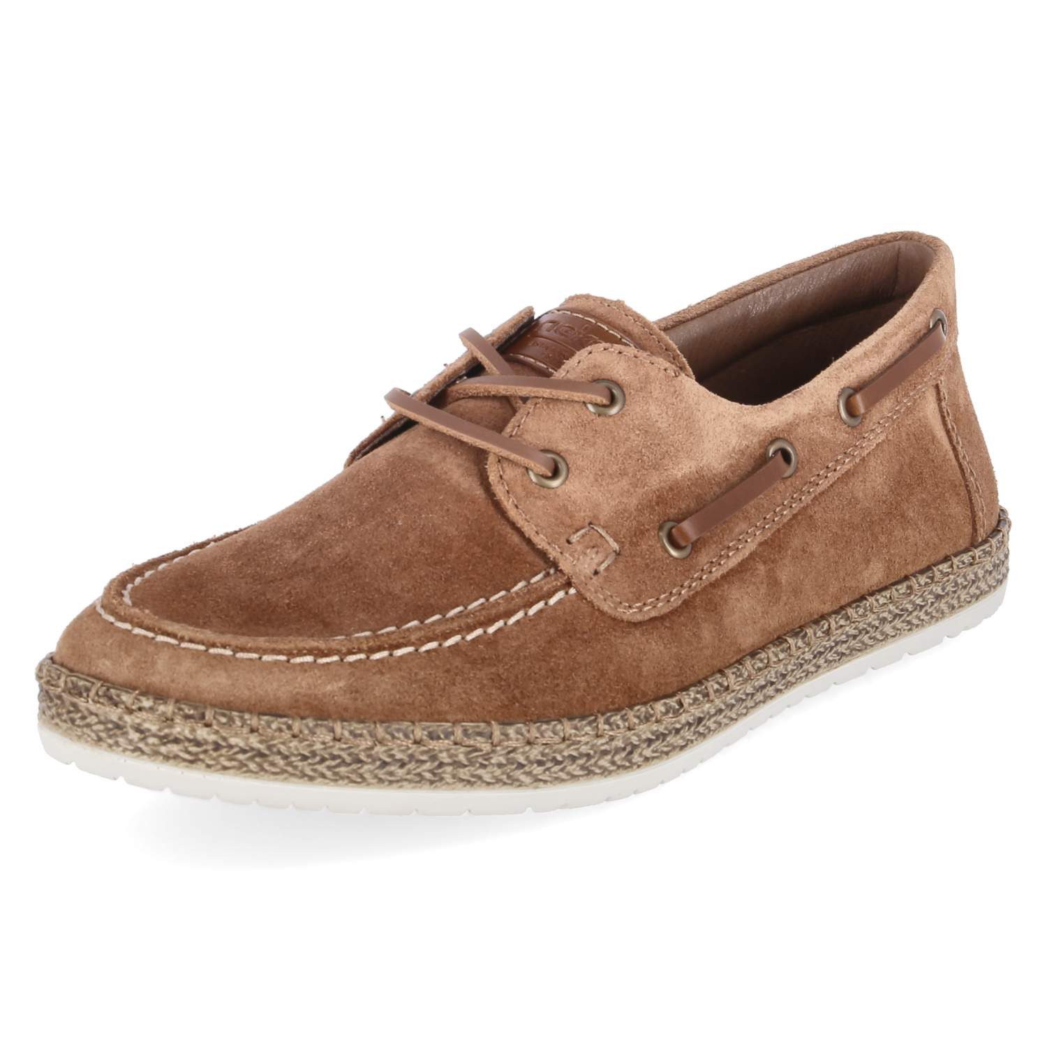 Rieker Rieker B5220-22 Herren Rauleder brown Schnürschuh