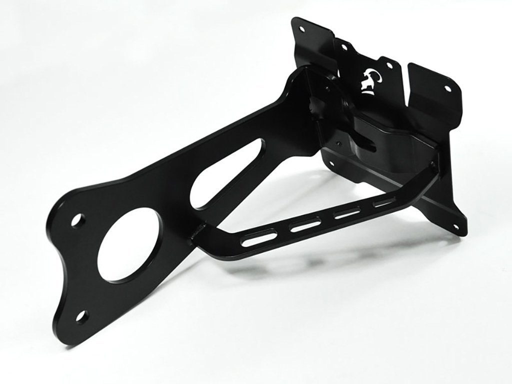 ZIEGER Kennzeichenhalter seitlicher Kennzeichenhalter kompatibel mit Yamaha XVS 650 / 1100