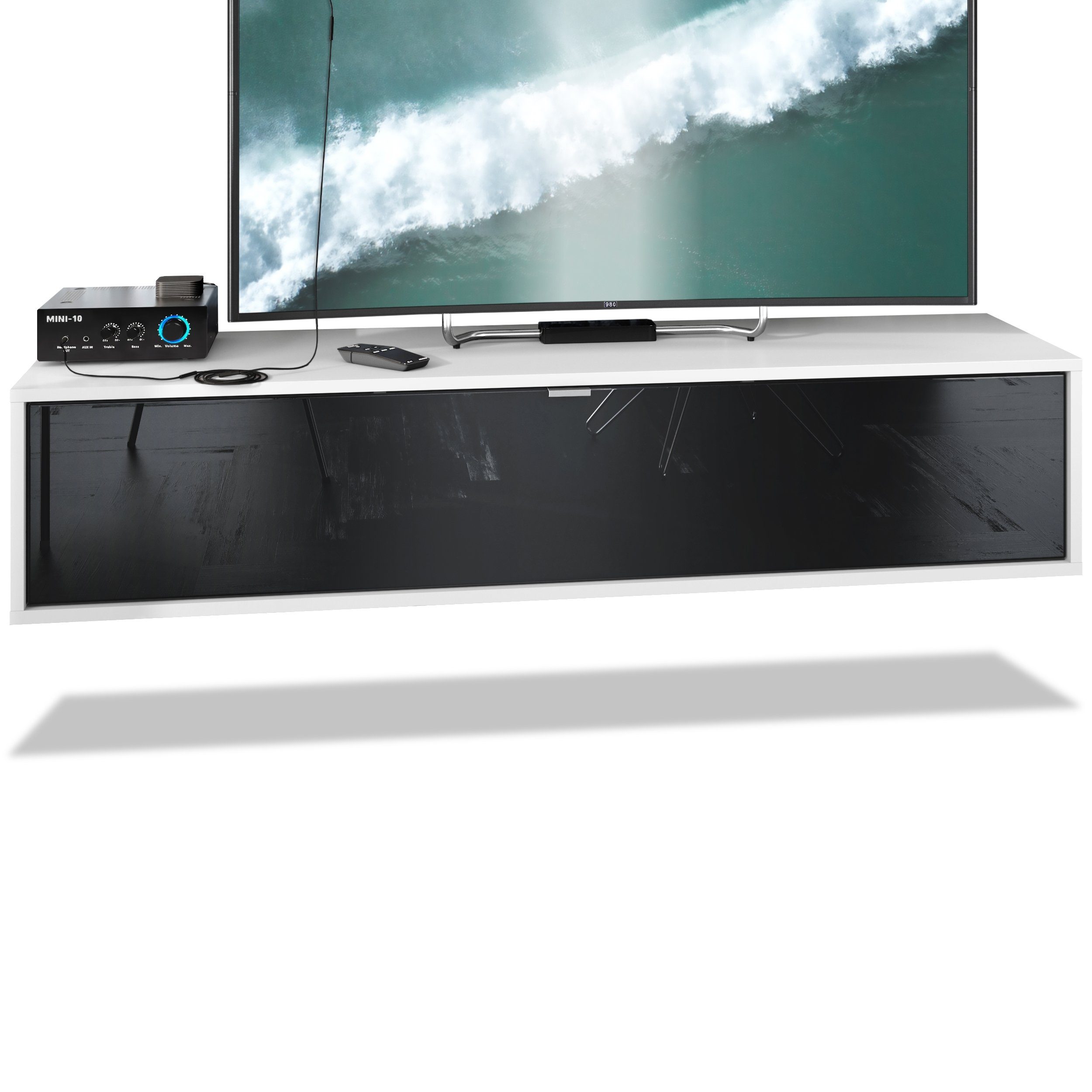 Vladon Lowboard Lana 1400 (TV-Kommode, mit günstig online kaufen