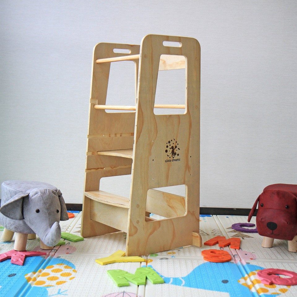 CCLIFE Stehhilfe Kiddy dreams Lernturm Lernstuhl günstig online kaufen
