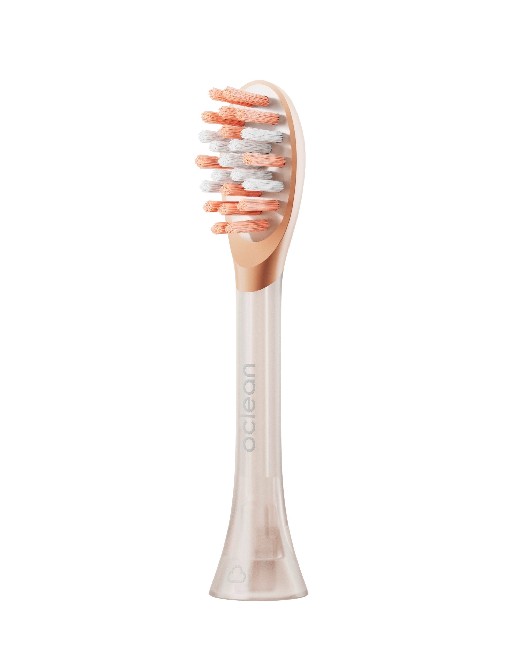 Oclean Aufsteckbürste Oclean Easy Clean Brush Head – 2 Pack Orange