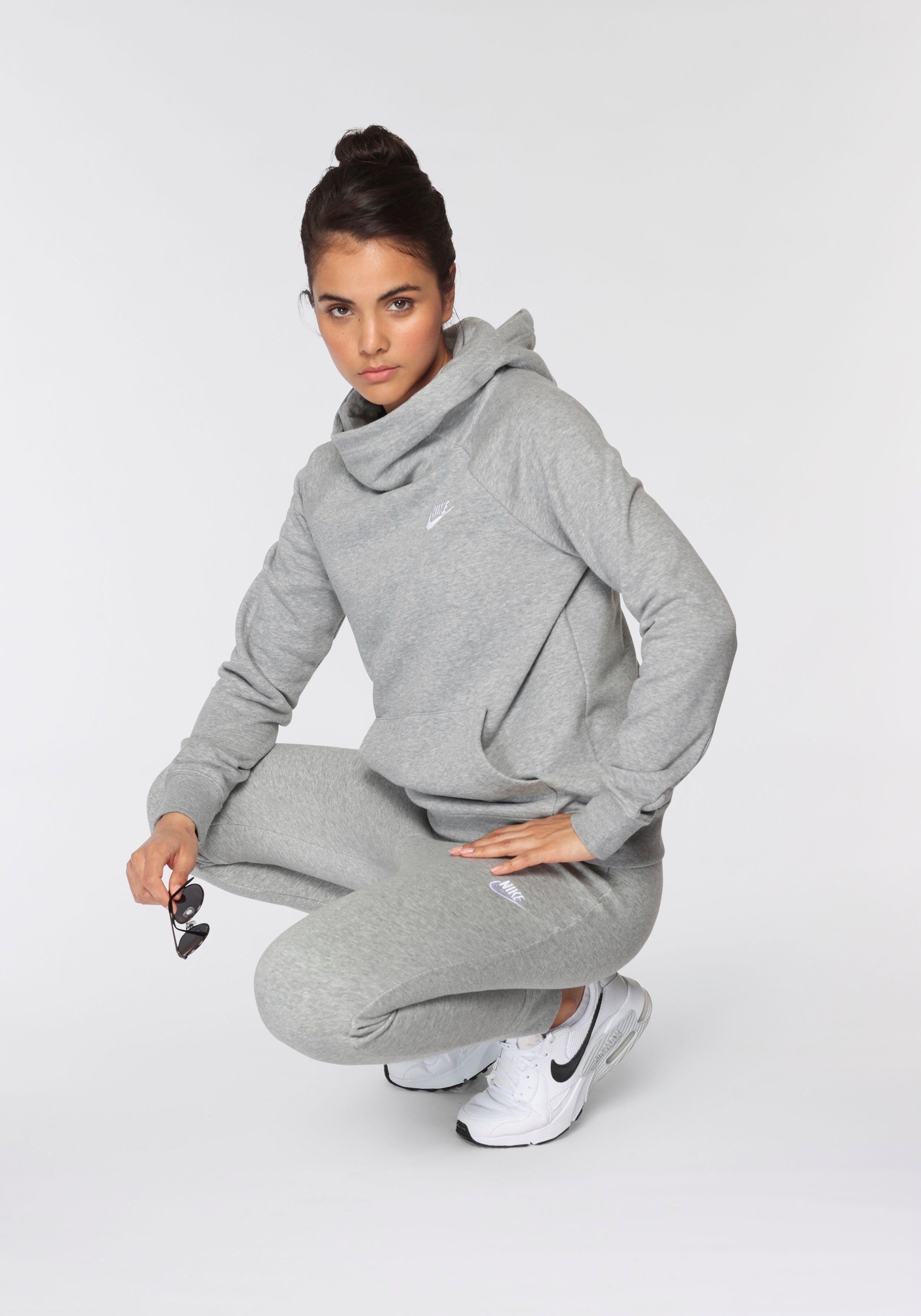 Nike Sportswear Kapuzensweatshirt ESSENTIAL WOMENS FUNNEL-NECK FLEECE