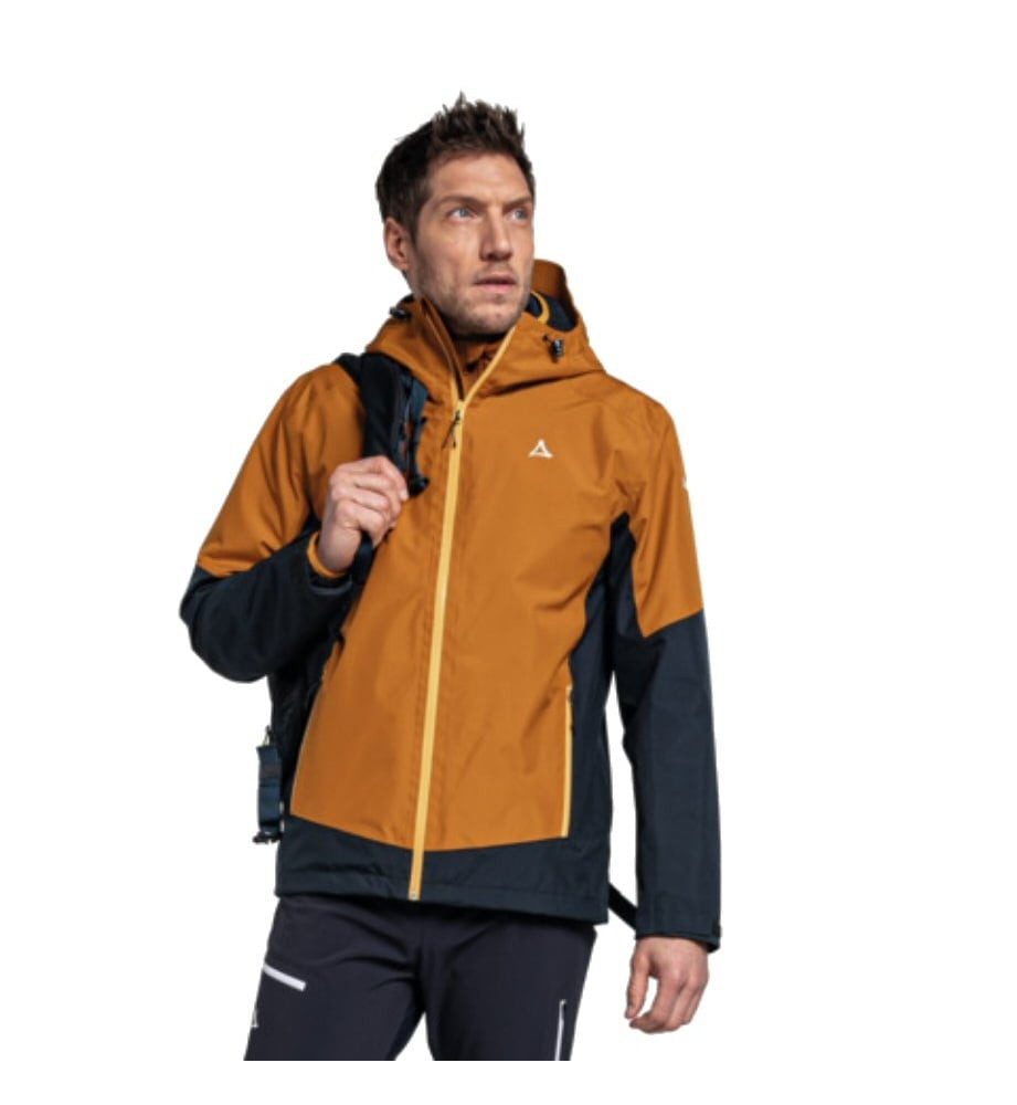 Schöffel Funktionsjacke Wamberg (wasser-/winddicht) orange Herren