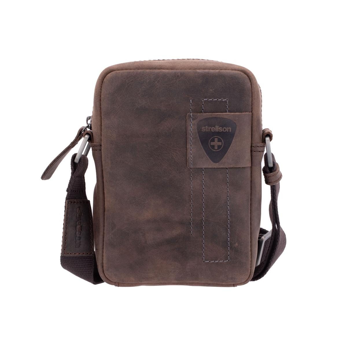 Strellson Umhängetasche Richmond Clint Shoulderbag Xsvz Umhängetasche 4010003249 (Umhängetasche, 1-tlg., kg), Innenfächer
