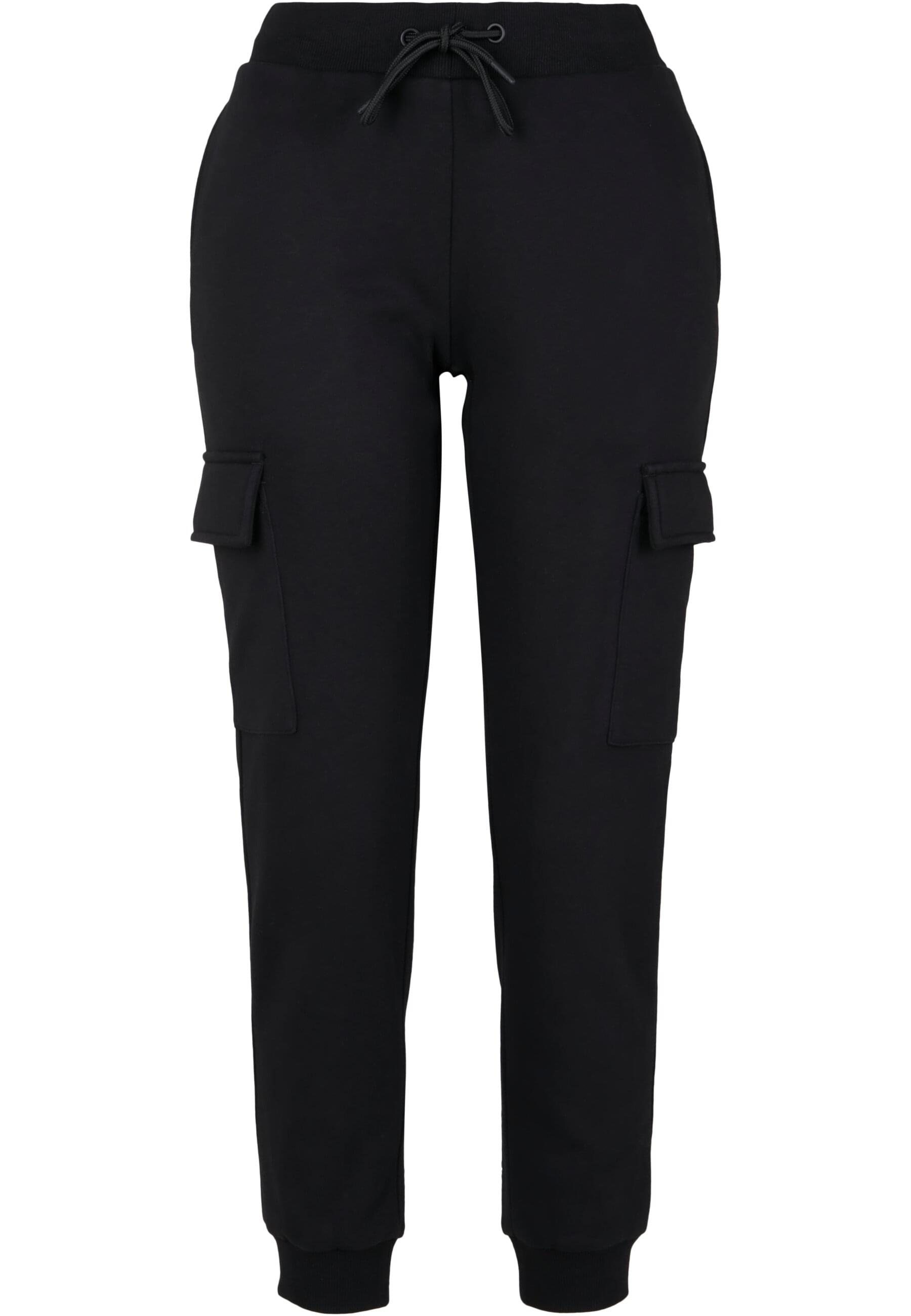 URBAN CLASSICS Stoffhose Urban Classics Damen Ladies Cargo Sweat Pants (1-tlg)