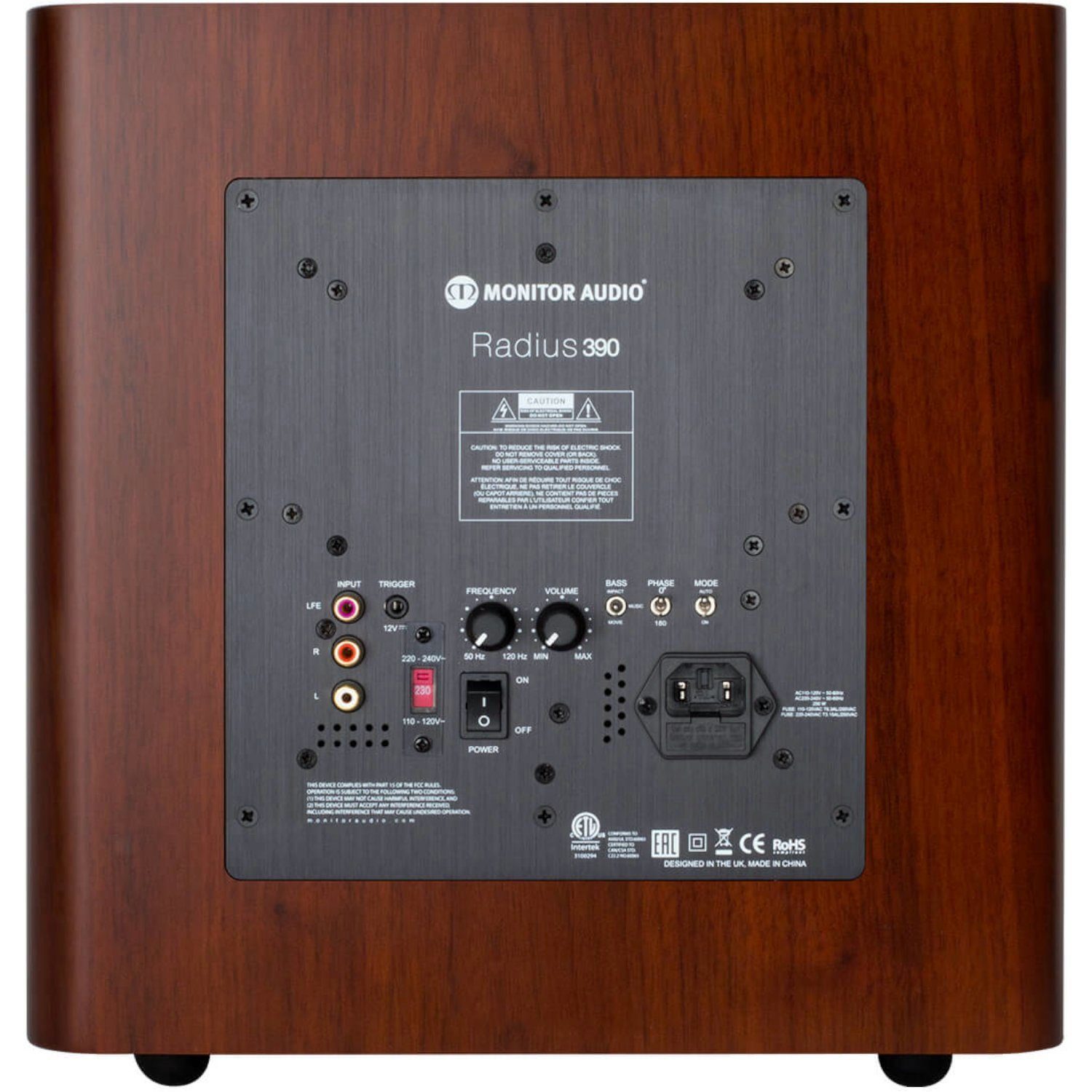 Audio AUDIO 3G 390 Subwoofer Subwoofer Radius MONITOR Monitor braun