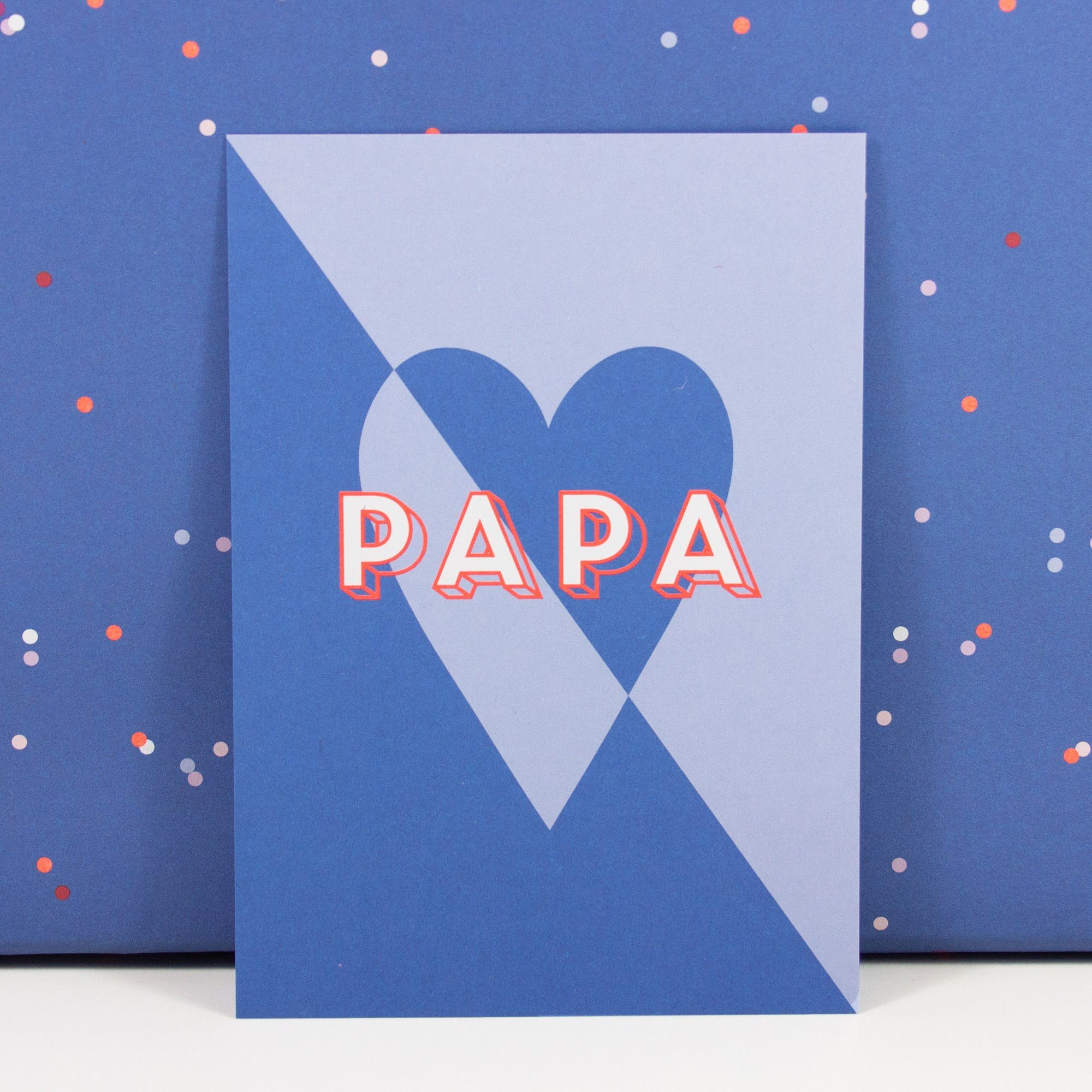 Bow Postkarte Postkarte & Papa Hummingbird