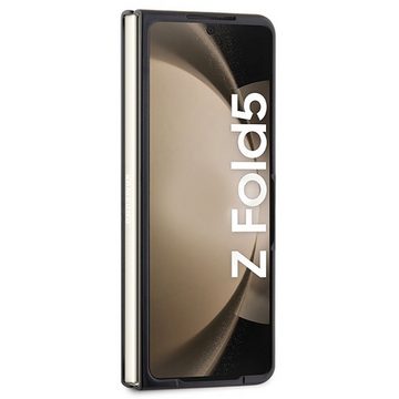 KARL LAGERFELD Smartphone-Hülle Karl Lagerfeld Samsung Galaxy Z Fold5 Saffiano Karl & Choupette Black