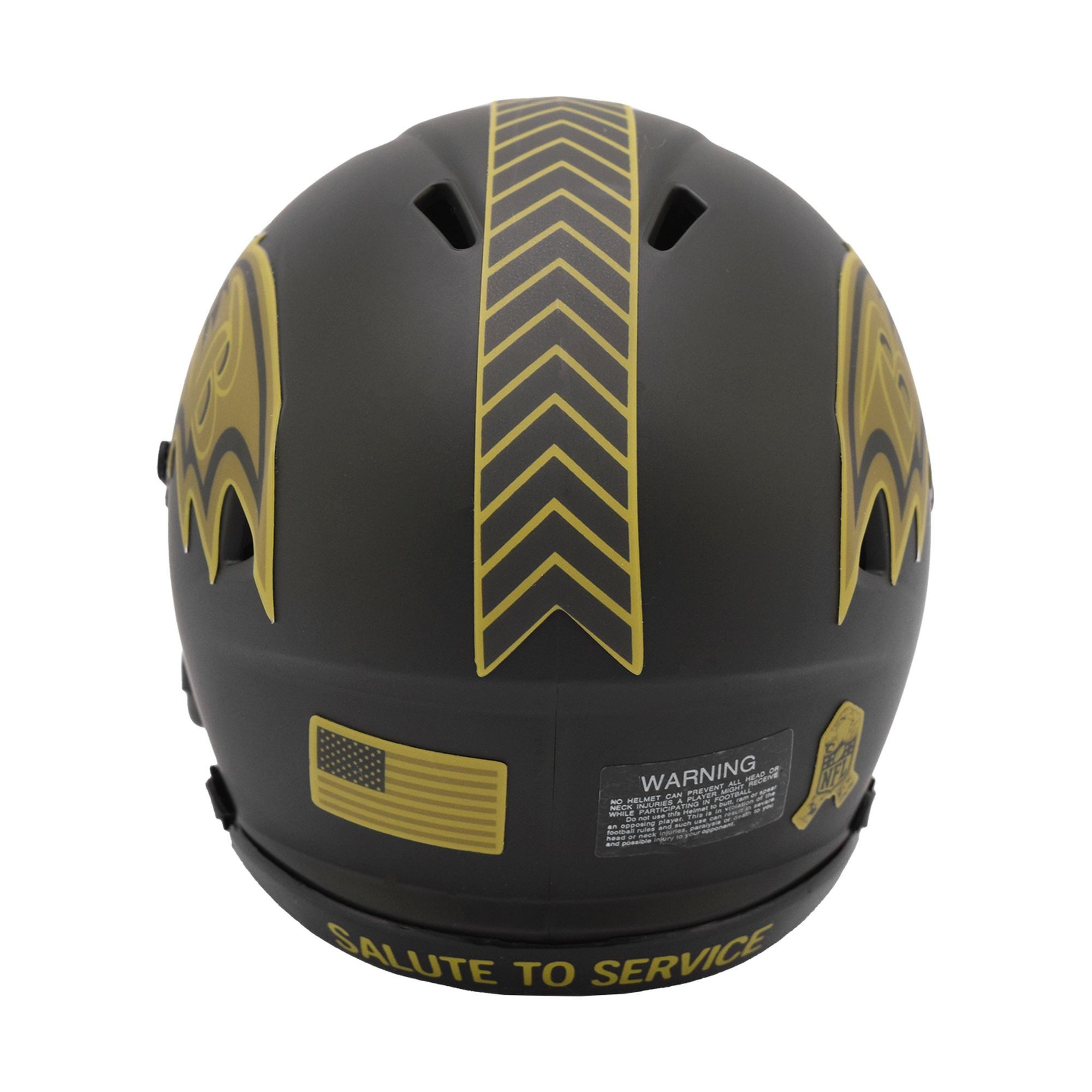 Riddell Sammelfigur Speed Mini Football Helm NFL SALUTE Baltimore Rav