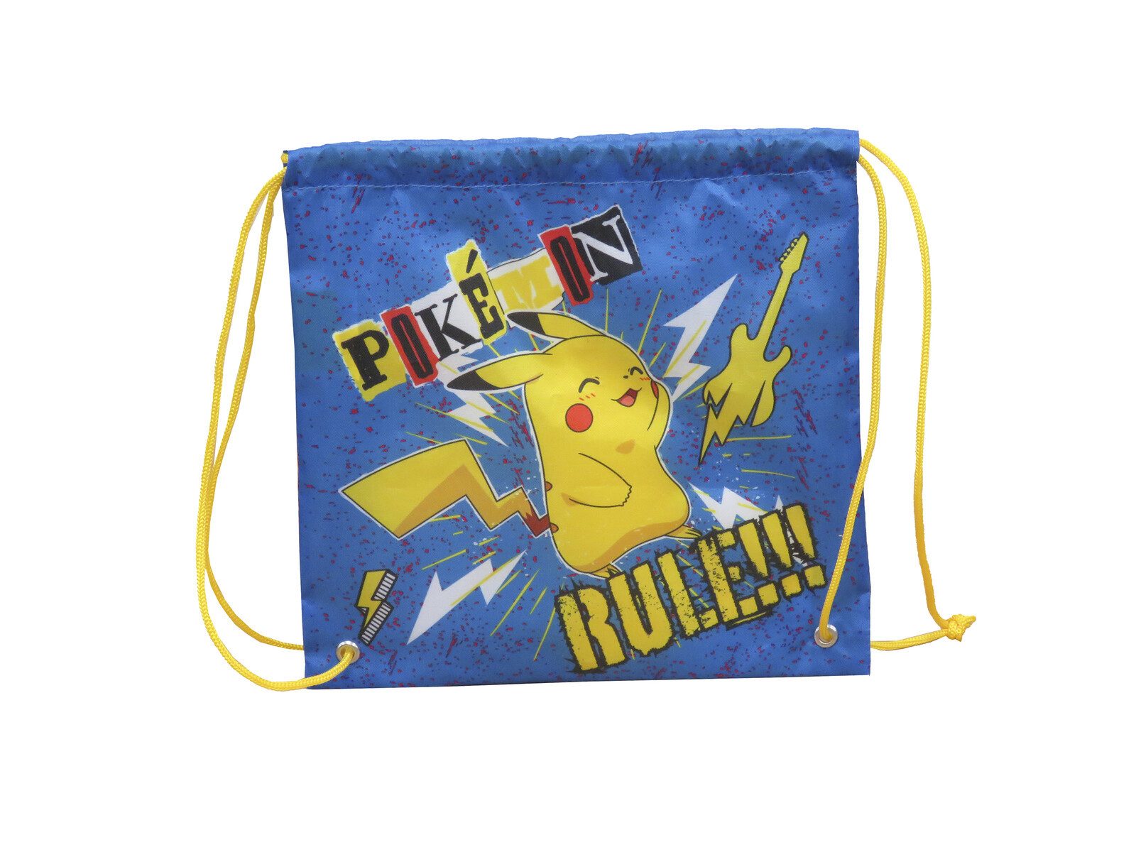 POKÉMON Brottasche Snackbeutel 25 × 25 × 1 cm Brottasche mit Kordelzug