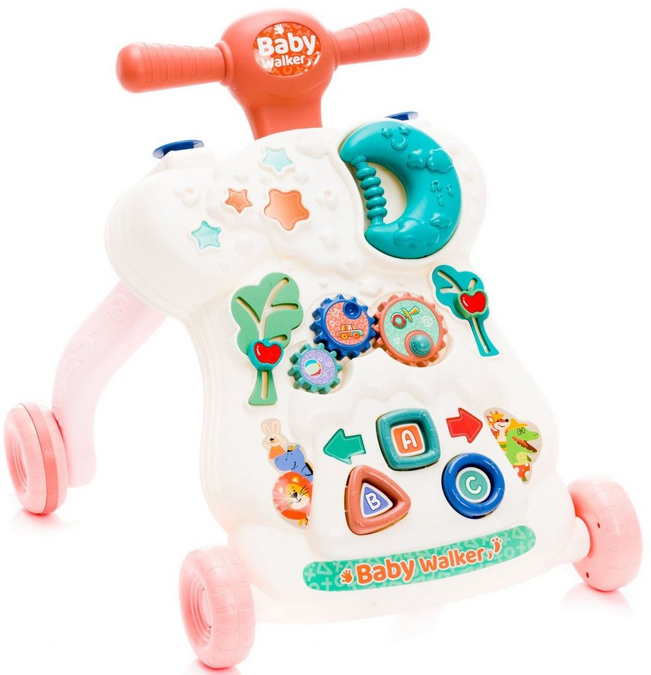 Fillikid Lauflernhilfe Babywalker, altrosa