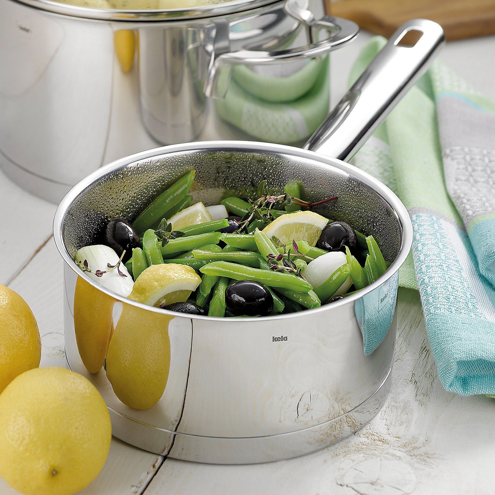 kela Kasserolle Cailin, Induktion, backofenfest bis 180°C, spülmaschinenfest