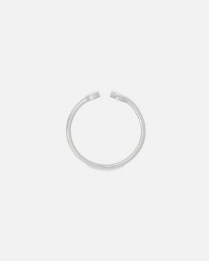 Pernille Corydon Fingerring Mini Coin Ring Damen, Silber 925