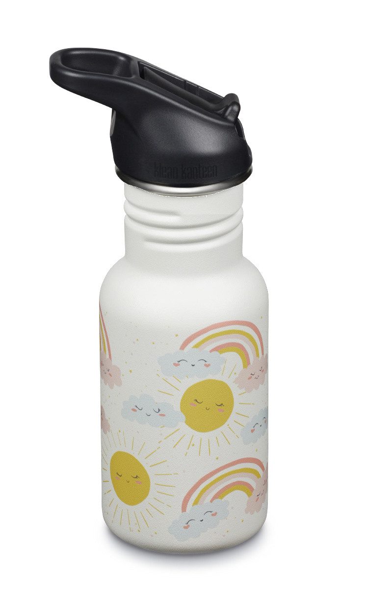 Klean Kanteen Trinkflasche Edelstahl Kindertrinkflasche, Flip Sport, 355ml